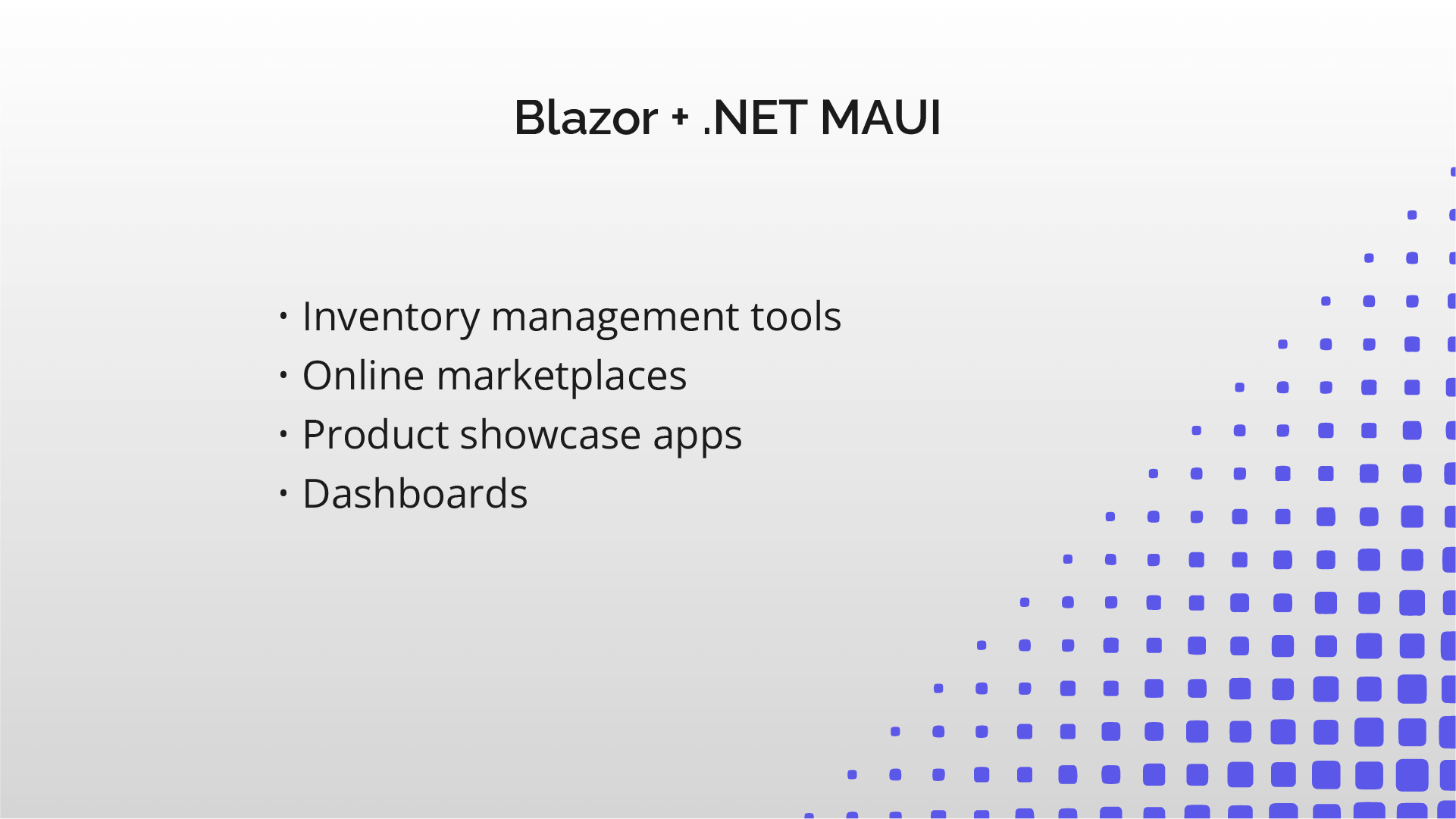Examples of combining Blazor with .NET MAUI for e-commerce projects